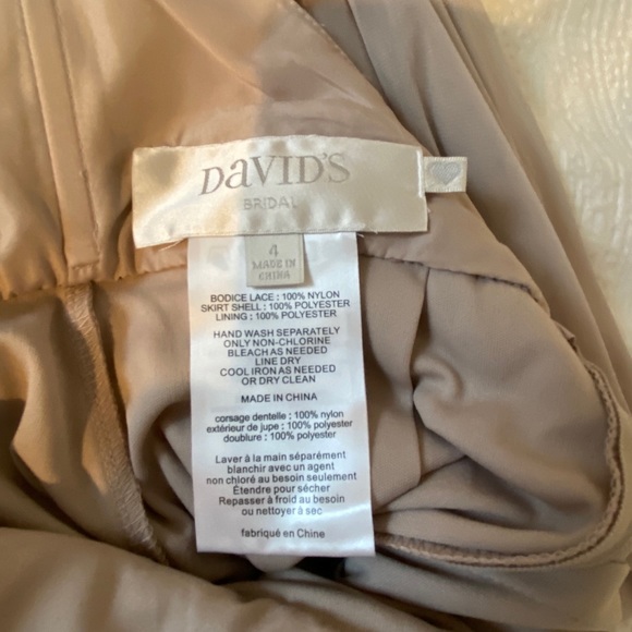 David’s bridal bridesmaids dress size 4 - Picture 5 of 5